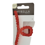 Haarzwicker Bubbles Rot Mibella