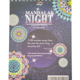 книга за оцветяване Mandalas Night