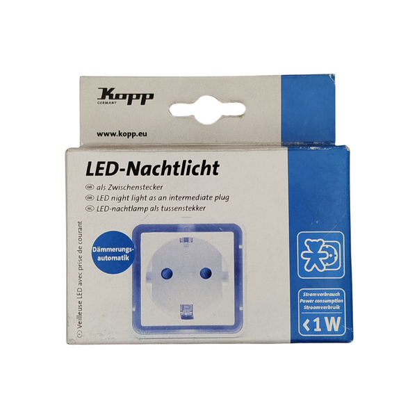 LED Nachtlicht eckig Zwischenstecker