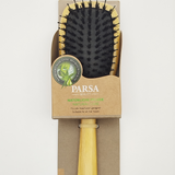 Paddle Brush Bamboo with Aloe Vera small