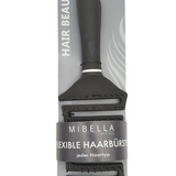 Flexible Haarbürste schwarz von Mibella