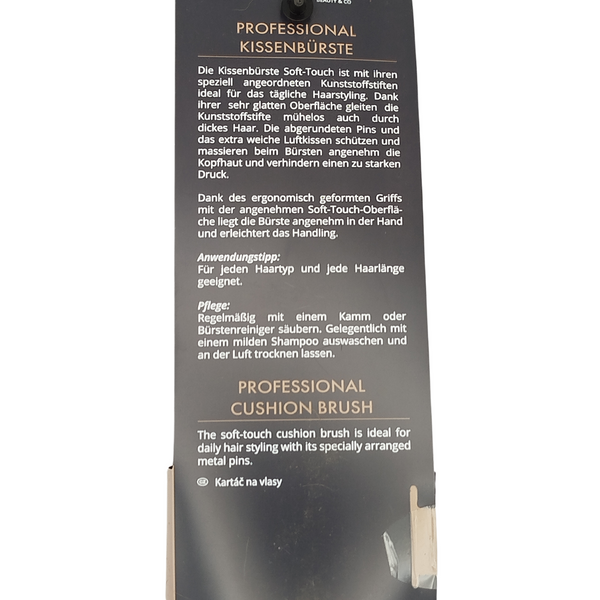 Четка за възглавнички Professional Black and Silver