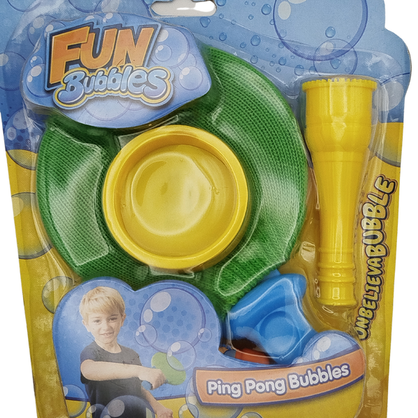 Fun Bubbles Ping Pong